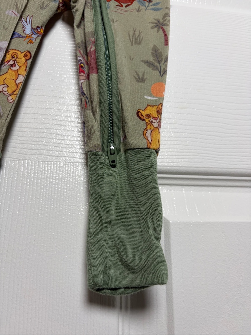 Little Sleepies Disney Lion King Simba Safari Convertible Zippy 3-6M Bamboo - Picture 3 of 5